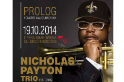 Nicholas Payton Trio w Operze Krakowskiej