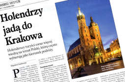 Kraków na turystycznym celowniku Holendrów