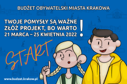 Budżet obywatelski: złóż projekt i zmieniaj Kraków!