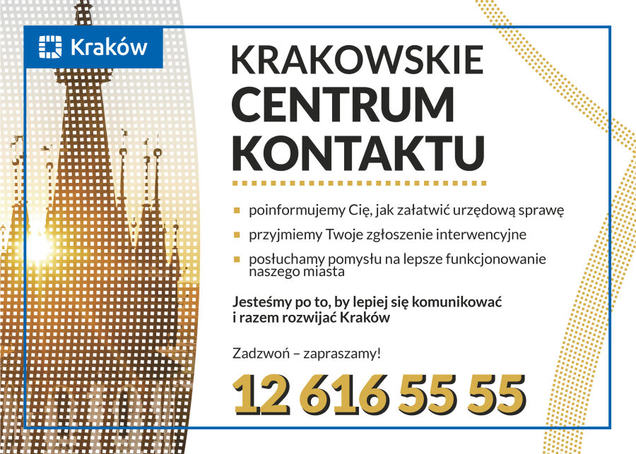 Kraków zachęca mieszkańców: bądźmy w kontakcie!