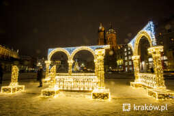 Wawelskie motywy po raz trzeci w świątecznej iluminacji