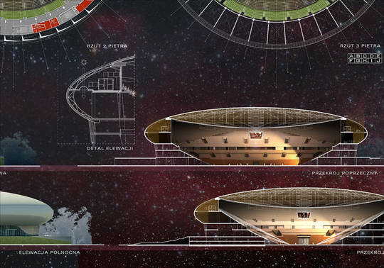 Hala Widowiskowo-Sportowa w Krakowie - 2011 - 2014, Proj. Perbo Projekt/Modern Construction System