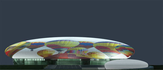 Hala Widowiskowo-Sportowa w Krakowie - 2011 - 2014, Proj. Perbo Projekt/Modern Construction System