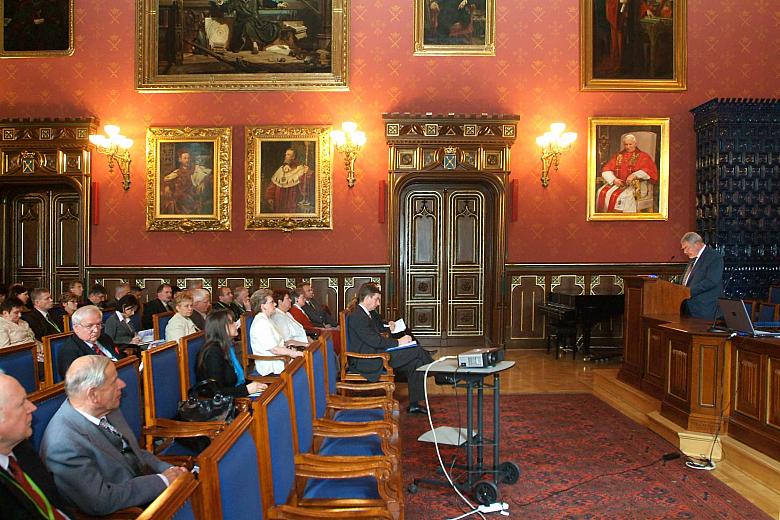 Aula Collegium Novum Uniwersytetu Jagiellońskiego. 