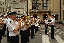 Jak co roku przed krakowskim magistratem odbył się koncert orkiestr wojskowych.