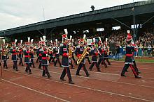 ...XV Międzynarodowego Festiwalu Orkiestr Wojskowych, który odbył się na stadionie WKS "Wawel".