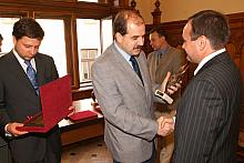 Kolejnym laureatem tytułu "Przyjaciela Sportu A.D. 2004" został Jacek Kazimierski, prezes Zarządu i dyrektor generalny