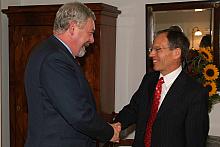 Prezydent Miasta Krakowa Jacek Majchrowski spotkał się z nowym Ambasadorem Republiki Austrii dr Alfredem Längle. 