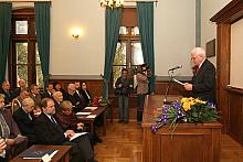 Apel poległych w pamiątkowej sali nr 66 w Collegium Novum UJ.
6 listopada 1939 roku zebrało się grono krakowskich profesorów. 
