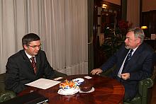 Prezydent Miasta Krakowa przyjął Ambasadora Republiki Białorusi. 