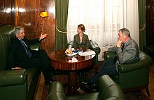 Prezydent Miasta Krakowa prof. Jacek Majchrowski spotkał się z Ambasadorem Chile w Polsce José Manuelem Ovalle Bravo.