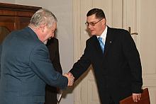 Jacek Majchrowski, Prezydent Miasta Krakowa, spotkał się z Jego Ekscelencją Gabrielem Constantinem Bârtaş - nowym Ambasadorem Ru