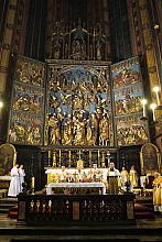 Tradycyjnie w dzień imienin jednego z patronów Miasta Krakowa - św. Józefa, w Bazylice Mariackiej odprawiona została uroczysta m