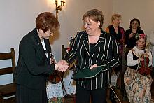 Kapituła wyróżniła Grażynę Leję, Pełnomocnik Prezydenta Miasta Krakowa ds. Turystyki. 
Dyplom wręczyła Elżbieta Roszczynialska,