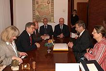 Henryk Bątkiewicz, Zastępca Prezydenta Miasta Krakowa, spotkał się z przedstawicielami władz Miasta Frankfurtu 
nad Menem.