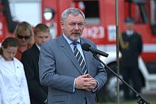 W uroczystościach Dnia Strażaka wziął udział Jacek Majchrowski, Prezydent Miasta Krakowa.