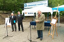 Jako pierwszy zabrał głos Przeydent Miasta Krakowa profesor Jacek Majchrowski.