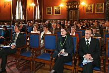 W konferencji uczestniczyło wielu przedstawicieli europejskich instytucji finansowych.