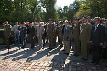 Obchody 67. rocznicy wybuchu II wojny światowej oraz "Dnia Weterana" zgromadziły wielu przedstawicieli organizacji kom