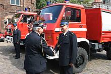 Nowe samochody pożarnicze dla Krakowa