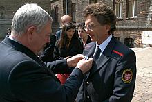 Prezydent uhonorował Reinharda Reisa Odznaką "Honoris gratia".