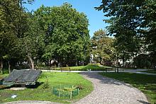 Odnowione oblicze Parku Strzeleckiego przy ulicy Lubicz.