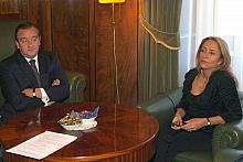 Wizyta w Krakowie burmistrza Santiago de Chile z małżonką