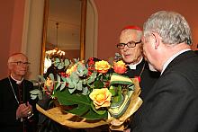 Kwiaty od Jacka Majchrowskiego, Prezydenta Miasta Krakowa...