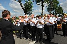 Michałowicka orkiestra dęta "Echo" odegrała Hymn Państwowy oraz "Pierwszą Brygadę". 


