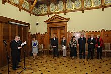 Gości przybyłych na tradycyjne, noworoczne spotkanie korpusu konsularnego powitał Jacek Majchrowski, Prezydent Miasta Krakowa.