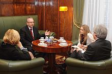 Rozmawiano o możliwościach współpracy między polskimi i albańskimi biurami turystycznymi, o uruchomieniu połączeń tanich linii l
