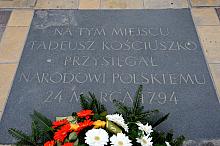 Jak co roku Kraków uczcił kolejną - już 215. - rocznicę przysięgi Tadeusza Kościuszki. Uroczystość odbyła się na Rynku Głównym, 