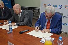 Podpisanie porozumienia między miastem i PZU