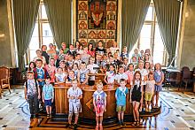 Spotkanie Prezydenta Miasta Krakowa z dziećmi w ramach akcji „Królewskie wakacje”