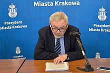 Konferencja prasowa dot. projektu budżetu Krakowa na rok 2018