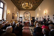 Uroczysta msza święta w Pałacu Biskupów Krakowskich w 25-lecie samorządu