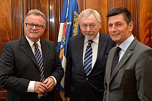 Wizyta Ambasadora Austrii w Polsce, Honorowego Konsula Generalnego Austrii w Krakowie, Landeshauptmanna Burgenlandu