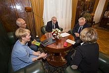 Spotkanie Prezydenta Miasta Krakowa z Burmistrzem Solury Kurtem Fluri
