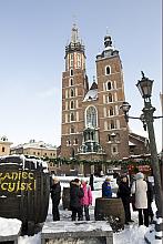Kraków zimą - wizyta na Wieży Mariackiej