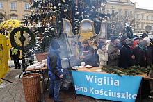 Na krakowskim Rynku - Wigilia Jana Kościuszki