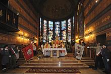 Jubileusz rozpoczęła uroczysta msza święta w kościele p.w. św. Szczepana.