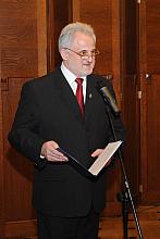 Przewodniczący Rady Miasta Krakowa Józef Pilch złożył życzenia w imieniu całej Rady Miasta oraz wyraził nadzieję na dalszą, równ