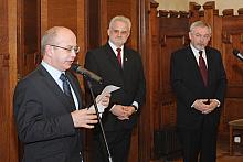 Dziekan krakowskiego Korpusu Konsularnego, Konsul Generalny Ukrainy Mychajło Brodowycz podziękował Prezydentowi za ogromną życzl