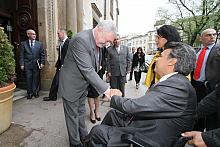 Podczas swojej prywatnej wizyty w Krakowie Wiceprezydent Ekwadoru Lenin Moreno na zaproszenie Prezydenta Krakowa Jacka Majchrows