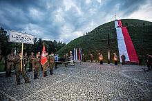 Uroczysty Capstrzyk pod kopcem Józefa Piłsudskiego
