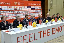 Konferencja prasowa ws. Mistrzostw Europy w Piłce Ręcznej Mężczyzn