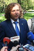 Briefing prasowy z prezydentem Sopotu Jackiem Karnowskim