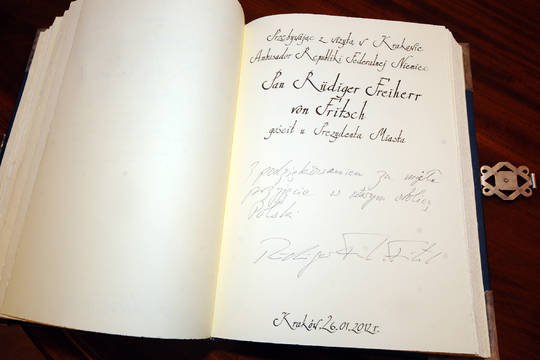 Wizyta Ambasadora Republiki Federalnej Niemiec Rüdigera Freiherr von Fritsch