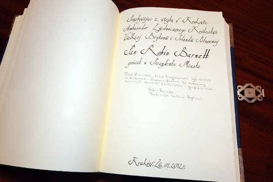 Wizyta Ambasadora Wielkiej Brytanii J.E. Roberta Barnetta