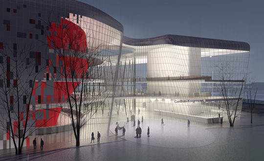 Krakowskie Centrum Kongresowe - projekt:: Ingarden i Ewy Architekci, Kraków / Arata Isozaki i Associates, Tokio